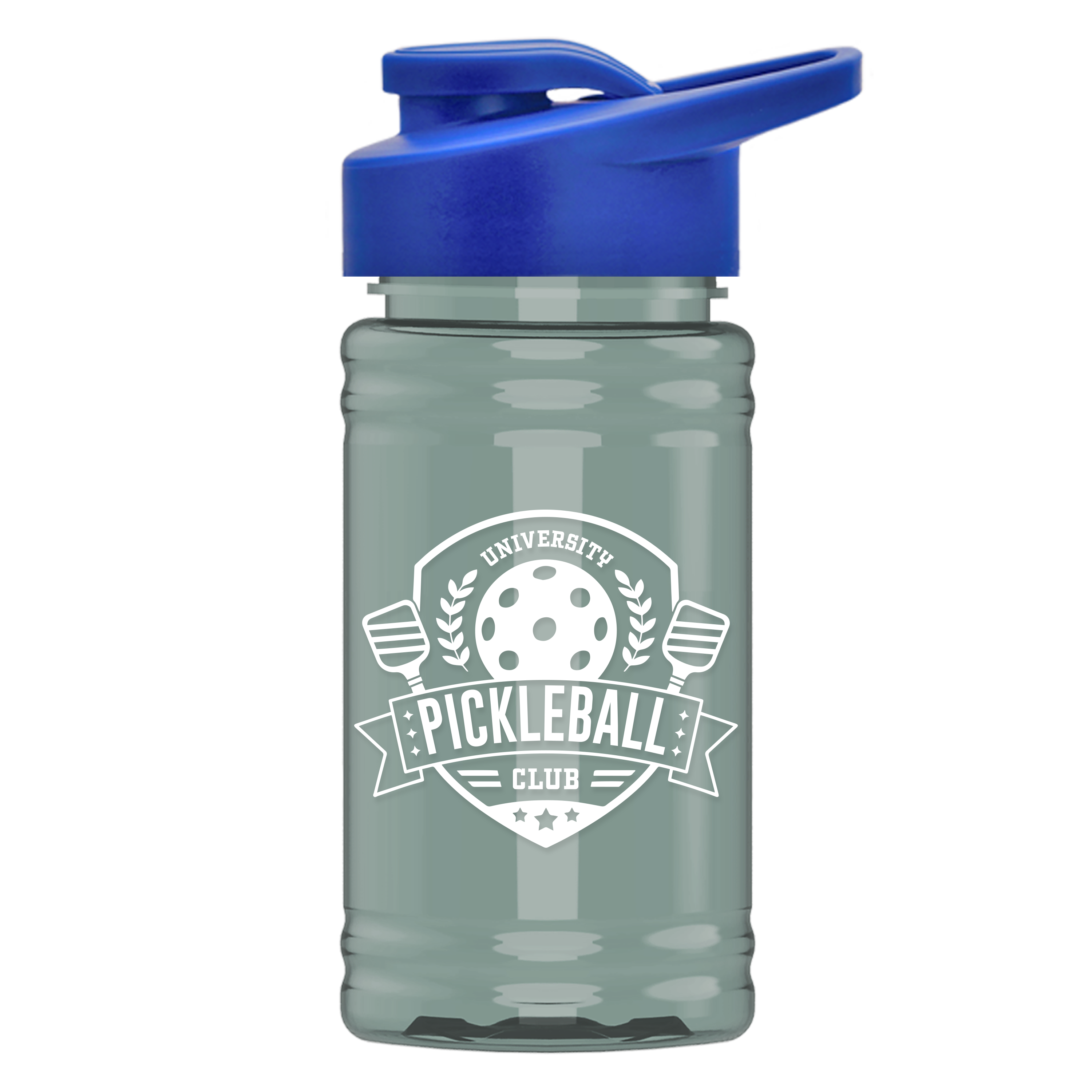 Mini RPET Bottle with Drink-Thru Lid - 16 oz.